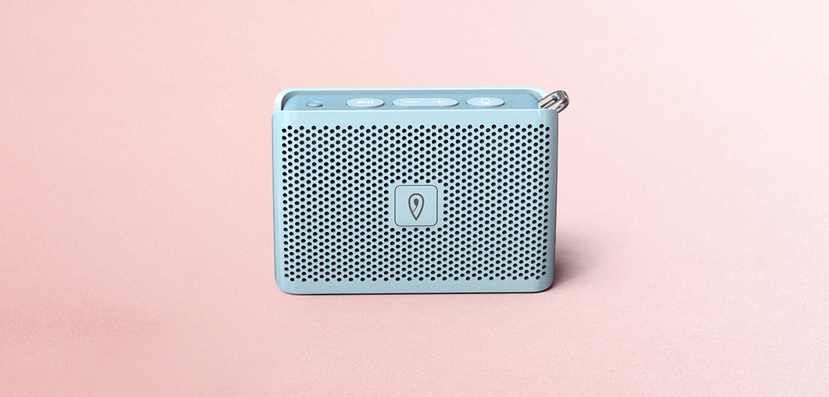 DOSS掌上听·小度版智能音箱随身款